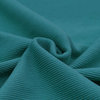 petrol fijne katoenen Baby Ottoman rib tricot (op=op)