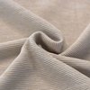 beige (sand) melange cotton rib jersey fabric