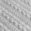 nog 1,15m - licht grijs melee kabel jacquard tricot (op=op)