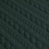 groen (flessen) - donker groen kabel jacquard tricot (op=op)