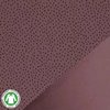 mauve (oud) zwart confetti druppels stip - biologische french terry (op=op) V