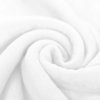 white stretch toweling fabric