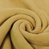 camel/mustard stretch toweling fabric