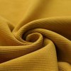 yellow ocher cotton baby waffle jersey