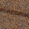 terracotta wit zwart luipaard cheetah poplin katoen