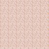 pink ocher grey terracotta dots and leaves organic cotton