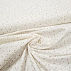 wit (off white) beige (d. kiezel) Udi confetti katoen (op=op)
