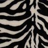 wit zwart zebra wellness fleece