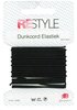 black elastic cord 1,4mm - 4meters/card