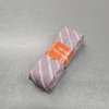 oud roze (licht) wit streepjes katoenen biasband 2cm - 9013