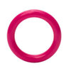 pink plastic ring 4cm - 5 pcs