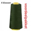 army groen (donker) lockgaren - 825 - 4x klos