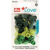 groen assortie kam snaps 12.4mm - 30 stuks