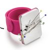 roze magneet armspeldenkussen - spelden armband - Prym Love (op=op)