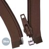 bruin Deelbare Rits YKK nylon 30cm