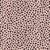 pink brown black cheetah leopard  organic jersey