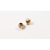 rose gold metal stopper - 2 pieces