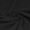 zwart cotton baby rib knit XL jersey  SOFT