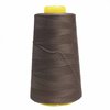 brown overlock thread