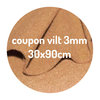 camel tassen vilt 3mm - coupon 30x90cm