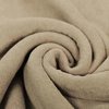 dark beige stretch toweling fabric