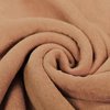 peach stretch toweling fabric