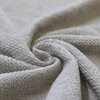 licht grijs melee katoenen mini kabel tricot