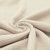 natural white cotton mini cable jersey