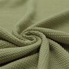 olive green cotton mini cable jersey