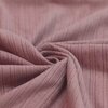 old mauve cotton pointelle stripes jersey