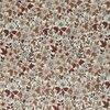 white natural cacao brown perzik vintage flowers digital jersey