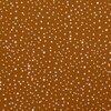 caramel white dots jersey