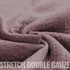 mauve (oud) uni STRETCH hydrofiel