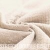 beige (light) STRETCH double gauze fabric