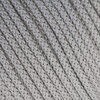 grijs gevlochten koord 5mm - 3meter