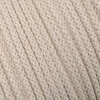 wit (natural) gevlochten koord 5mm - 3meter