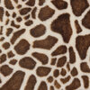 bruin natural beige giraf wellness fleece