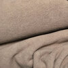beige (taupe) katoenen fleece