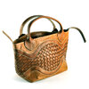 Luxe leren tas model B L45xB20xH30 cm