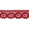 red bobbin lace 30mm