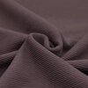 dark mauve cotton rib jersey fabric