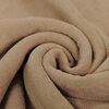 cacao stretch toweling fabric