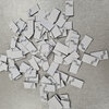 white black sewinglabels size 122-128 10pcs