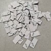 white black sewinglabels size 86-92 10pcs