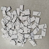 white black sewinglabels size 98-104 10pcs