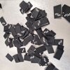 nog 1 - zwart wit (zilver) 50-56 maatlabel 10stuks (op=op)