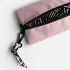 Pencil Bag pink & leaves