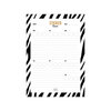 Noteblock Sticker planner zebra