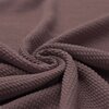 mauve (donker) katoenen mini kabel tricot