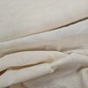 wit (natural - ecru) uni ongebleekte katoen Voile - kaasdoek *S